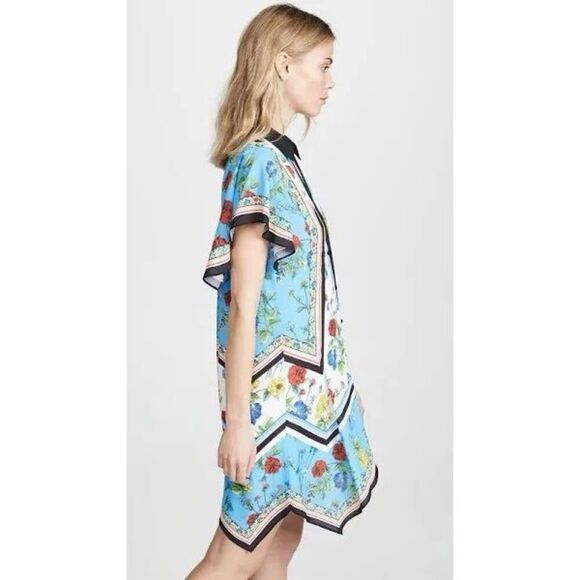 Alice + Olivia Women's Multicolor Printed Tunic Dress Size XS NWOT - Picture 3 of 11